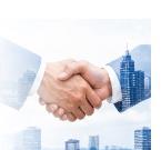 Corporate Partner Handshake